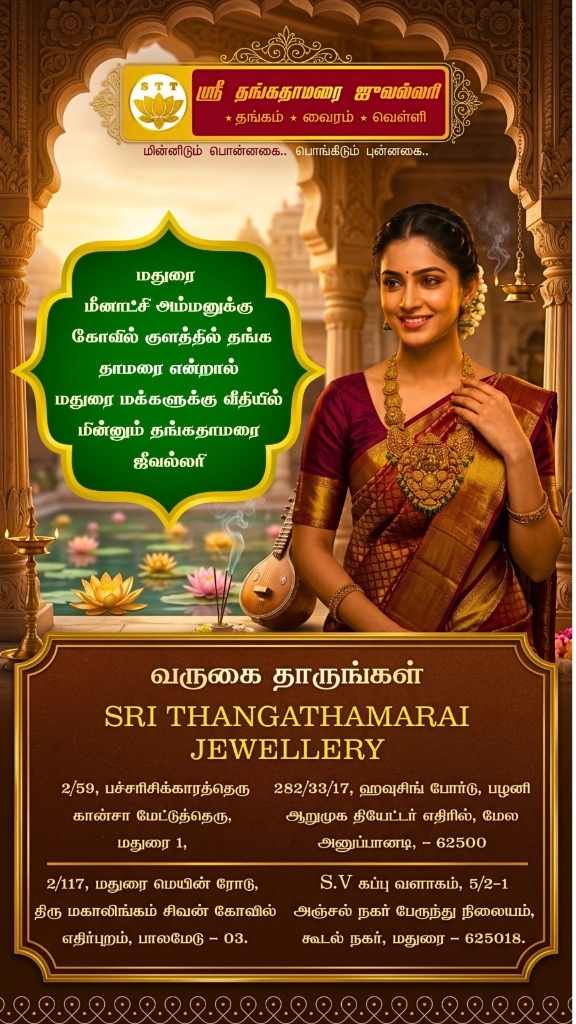 Welcome to Sri Thanga Thamarai